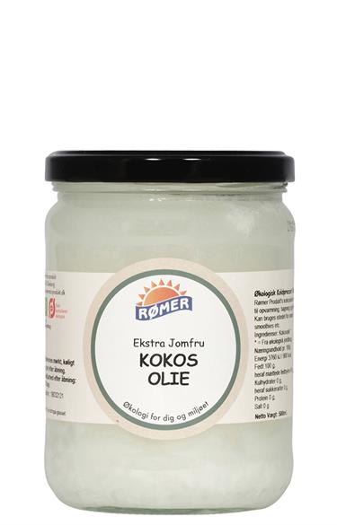 Kokosolie Ekstra Jomfru, Økologisk, 500 ml